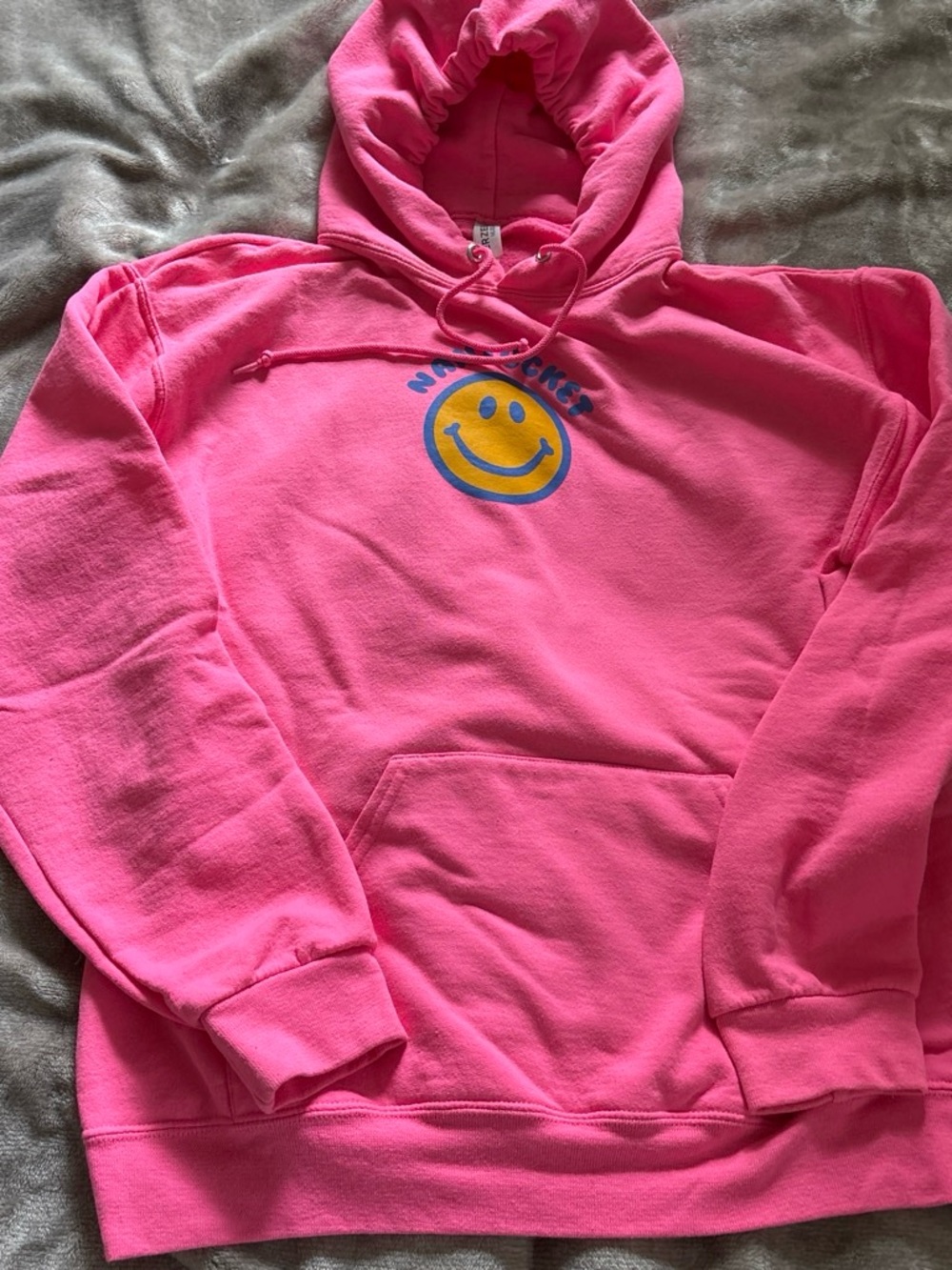 Kids Pink Hoodie Interior